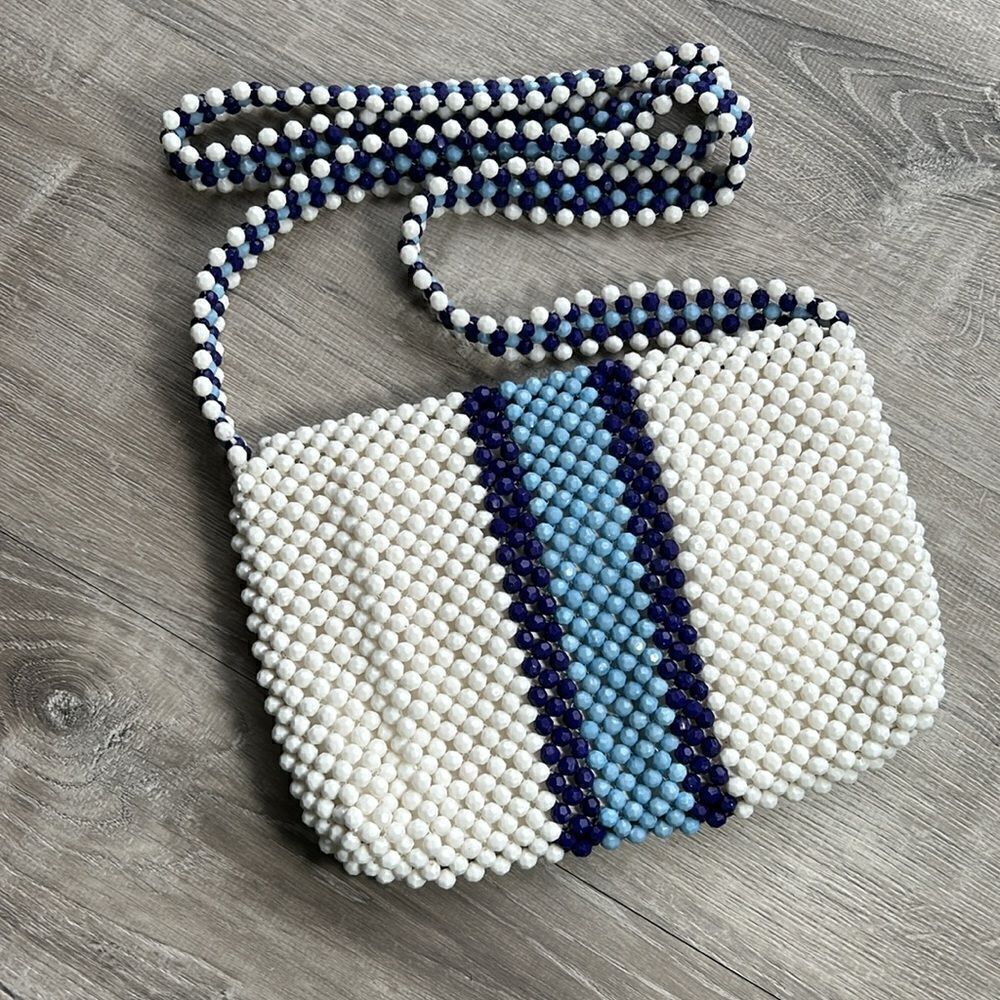 Isaac Mizrahi beaded heavy high quality purse bag tote - Picture 2 of 5